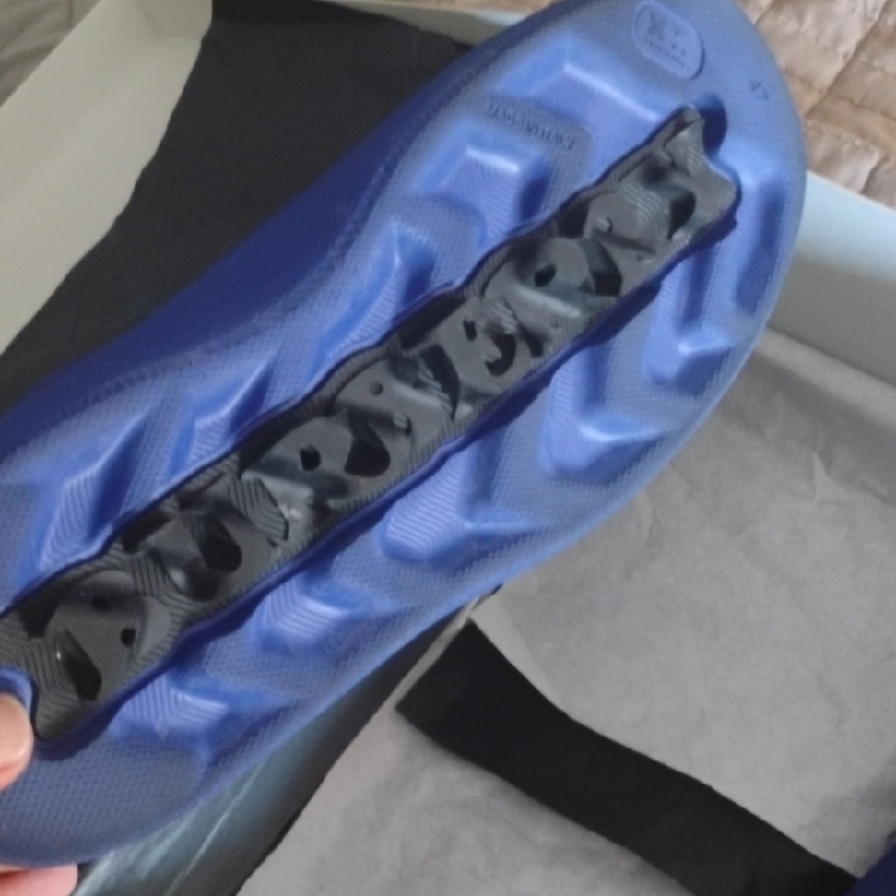Burberry Blue Rubber Sneakers - Picture 3 of 4